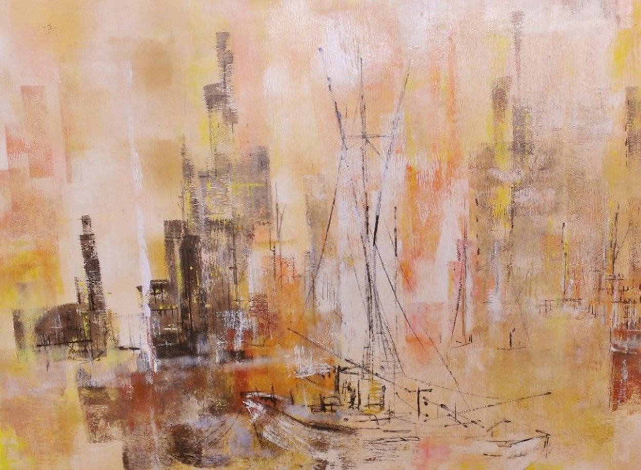 Untitled Painting 1964 30x42 Original Painting by Danny Garcia Untitled Painting 1964 30x42 Original Painting by Danny Garcia
