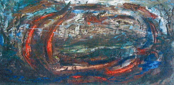 Fish 1960 30x54 Original Painting - Danny Garcia Fish 1960 30x54 Original Painting - Danny Garcia