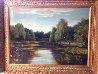 Untitled Landscape  (Pond) 25x35 Original Painting by Reid Gardner - 2