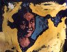 Girl in India 2007 60x72 Huge Original Painting by David Garibaldi - 0