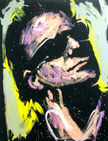 Bono 2013 66x55 Original Painting - David Garibaldi