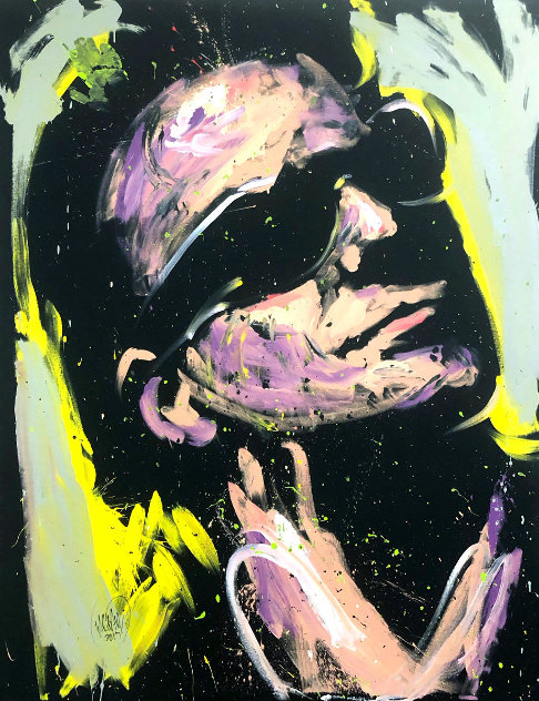 Bono 2013 66x55 Original Painting by David Garibaldi