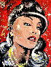 Gwen Stefani 2007 70x62 Huge Original Painting by David Garibaldi - 0