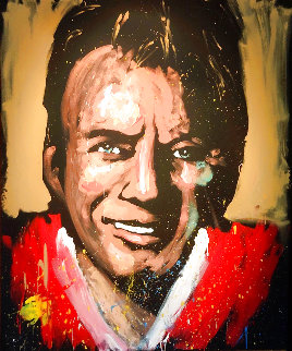 Joe Montana 2008 69x56 Huge Original Painting - David Garibaldi Joe Montana 2008 69x56 Huge Original Painting - David Garibaldi