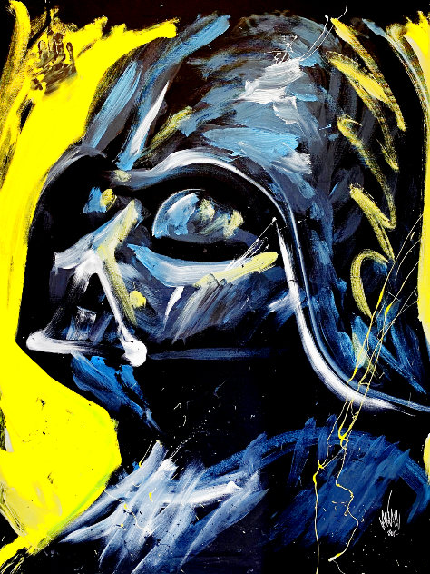 Darth Vader 2012 68x58 Huge Original Painting by David Garibaldi