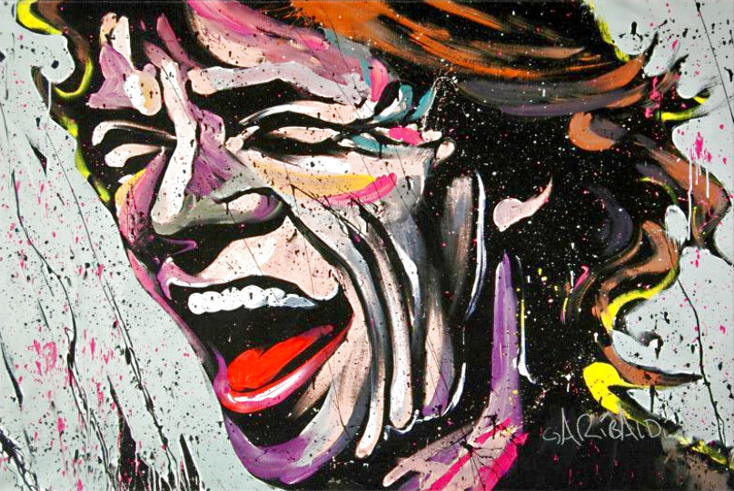 David Garibaldi Celebrity Music Portrait Paintings For Sale, Listings Wanted