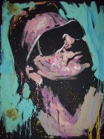 Bono, U2 2009 72x60 Huge Original Painting by David Garibaldi - 0 Bono, U2 2009 72x60 Huge Original Painting by David Garibaldi - 0