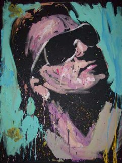 Bono, U2 2009 72x60 Huge Original Painting - David Garibaldi