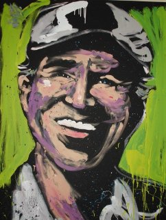 Jimmy Buffett 2011 72x60 Huge Original Painting - David Garibaldi Jimmy Buffett 2011 72x60 Huge Original Painting - David Garibaldi