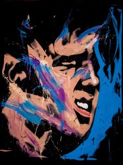 Elvis Presley 57x70 2013 Huge Original Painting - David Garibaldi Elvis Presley 57x70 2013 Huge Original Painting - David Garibaldi