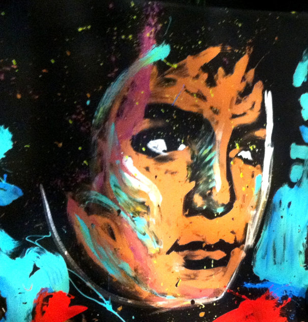 Michael Jackson 2012 72x60 Huge Original Painting by David Garibaldi