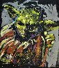 Yoda 2015 72x63 Star Wars  Huge Original Painting by David Garibaldi - 1