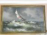 Untitled Painting 1966 37x58 Original Painting by Eugene Garin - 1 Untitled Painting 1966 37x58 Original Painting by Eugene Garin - 1