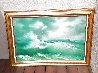Untitled Seascape 31x43 Huge Original Painting by Eugene Garin - 1