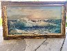 Untitled Seascape 1979 32x56 Huge Original Painting by Eugene Garin - 1
