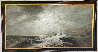 Untitled Seascape 27x51 - Huge Original Painting by Eugene Garin - 1