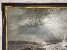Untitled Seascape 27x51 - Huge Original Painting by Eugene Garin - 3
