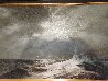 Untitled Seascape 27x51 - Huge Original Painting by Eugene Garin - 2