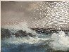 Untitled Seascape 32x56 - Huge Original Painting by Eugene Garin - 5