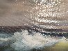 Untitled Seascape 32x56 - Huge Original Painting by Eugene Garin - 7