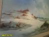 Untitled Winter Landscape 46x34 - Huge Original Painting by Eugene Garin - 1