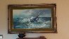 Sailors Plight 1971 24x48 Original Painting by Eugene Garin - 1 Sailors Plight 1971 24x48 Original Painting by Eugene Garin - 1