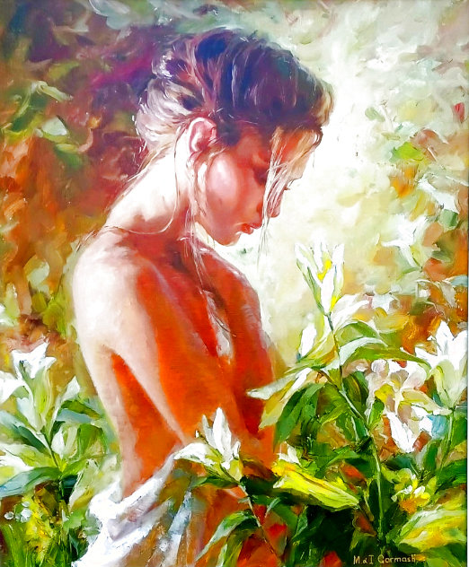 Lost in Lilies 1998 Embellished Limited Edition Print by Michael and Inessa Garmash