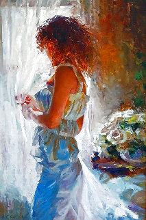 Waiting For Love 2000 Embellished Limited Edition Print - Michael and Inessa  Garmash