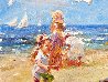 Summer Day 37x46 - Huge Original Painting by Michael and Inessa Garmash - 2