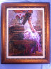 Silent Pause 2007 24x18 Original Painting by Michael and Inessa Garmash - 3
