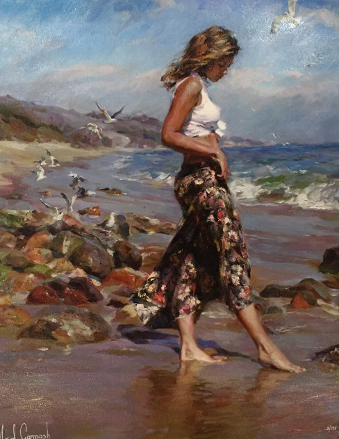 Toes in the Sand 2004 Limited Edition Print by Michael and Inessa Garmash