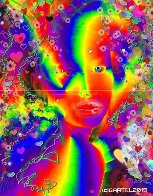 Faccia Miami 2019 Limited Edition Print by Laurence Gartel - 0 Faccia Miami 2019 Limited Edition Print by Laurence Gartel - 0