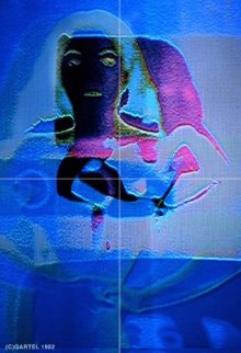 Blue Nude 1982 Photography - Laurence Gartel Blue Nude 1982 Photography - Laurence Gartel