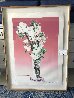 Cherry Blossoms Monotype 1985 48x36 Huge Works on Paper (not prints) by Gary Bukovnik - 1