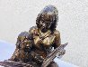 Once Upon a Time Bronze Sculpture Set of 2 -  1993 17 in Sculpture by Gary Lee Price - 1