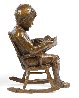 Time Out Boy Bronze Sculpture 1993 15 in Sculpture by Gary Lee Price - 1