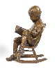 Time Out Boy Bronze Sculpture 1993 15 in Sculpture by Gary Lee Price - 2