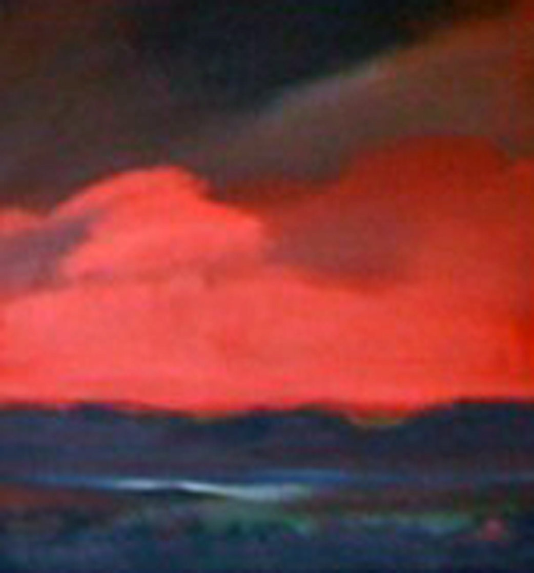 Red Sand 36x38 Original Painting by Jerome Gastaldi