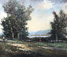 Untitled Landscape 1990 27x31 Original Painting by Jack Gates - 0