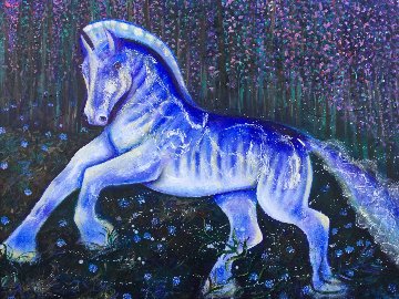 Chiron 2018 48x60 Original Painting - Gaylord Soli (Gaylord) Chiron 2018 48x60 Original Painting - Gaylord Soli (Gaylord)