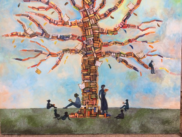 Wisdom Tree 2018 36x48 By Gaylord Soli Gaylord