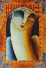 Bente 1982 Heavily Embellished Limited Edition Print by Gaylord Soli (Gaylord) - 0 Bente 1982 Heavily Embellished Limited Edition Print by Gaylord Soli (Gaylord) - 0