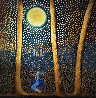 Mozart Moonlit Night 2019 48x48 Original Painting by Gaylord Soli  (Gaylord) - 0