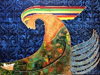 Pharaoh 2020 36x48 Huge Original Painting by Gaylord Soli  (Gaylord) - 0