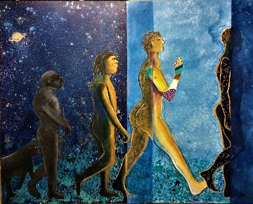 Unknown For Man 2020 40x50 Huge Original Painting - Gaylord Soli (Gaylord) Unknown For Man 2020 40x50 Huge Original Painting - Gaylord Soli (Gaylord)