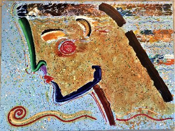 Jamal 2020 36x48 Original Painting - Gaylord Soli (Gaylord) Jamal 2020 36x48 Original Painting - Gaylord Soli (Gaylord)