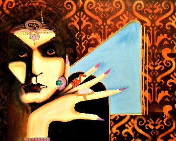 Gypsy 2020 24x30 Original Painting - Gaylord Soli (Gaylord) Gypsy 2020 24x30 Original Painting - Gaylord Soli (Gaylord)