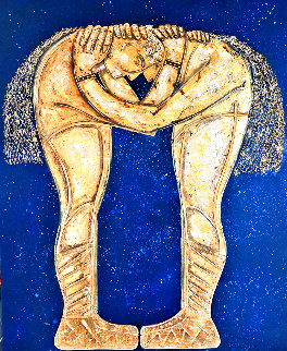 Brothers After the Battle 2020 60x48 Super Huge Original Painting - Gaylord Soli (Gaylord) Brothers After the Battle 2020 60x48 Super Huge Original Painting - Gaylord Soli (Gaylord)