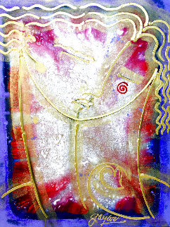 Alessander 1995 48x36 Huge Original Painting - Gaylord Soli (Gaylord) Alessander 1995 48x36 Huge Original Painting - Gaylord Soli (Gaylord)