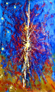 New Star 2021 30x48 Huge Original Painting - Gaylord Soli (Gaylord) New Star 2021 30x48 Huge Original Painting - Gaylord Soli (Gaylord)